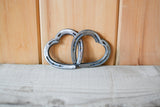 Linked Pony Shoe Hearts