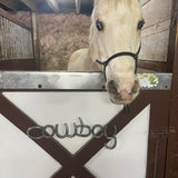 Personalized Horse Shoe Stall Plate