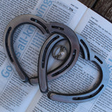 Linked Pony Shoe Hearts