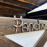 Personalized Horse Shoe Stall Plate