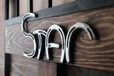 Personalized Horse Shoe Stall Plate