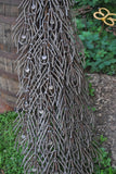 Life-size Welded Steel Peacock Sculpture