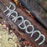 Personalized Horse Shoe Stall Plate